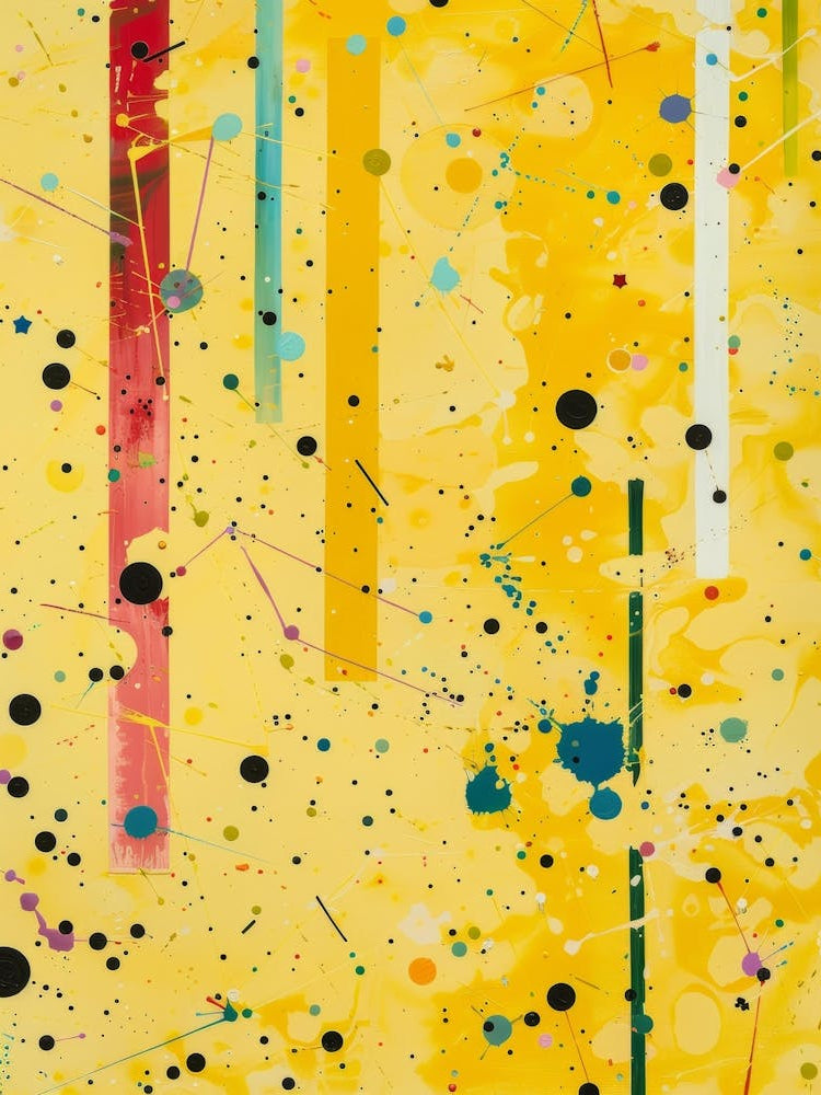 Yellow Splatters