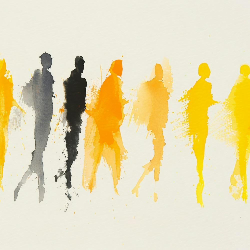 'People Walking' 1