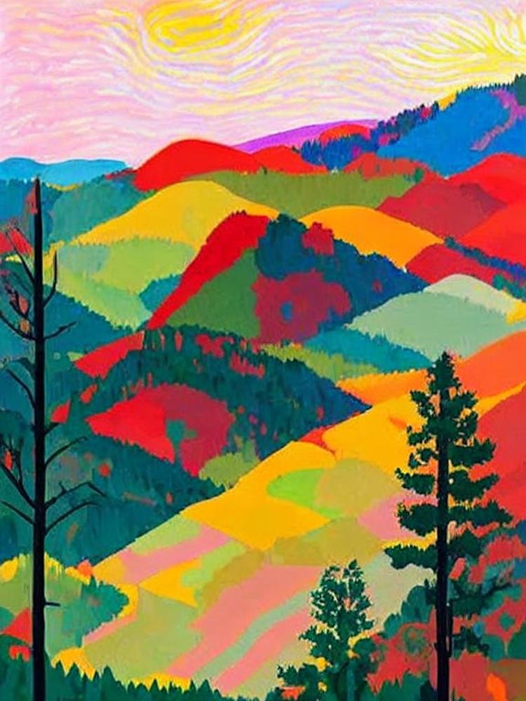 Bohemian Switzerland National Park 1 Czech Republic Abstract Colourful
