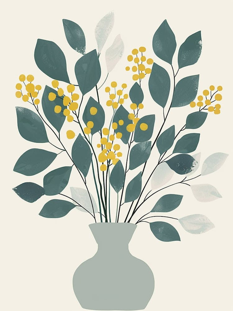 Linden Tree Flat Illustration 4