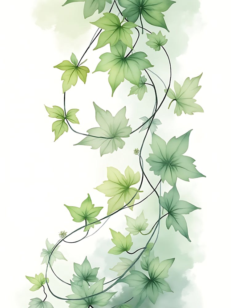 Botanical Sage Green Lotus Petals