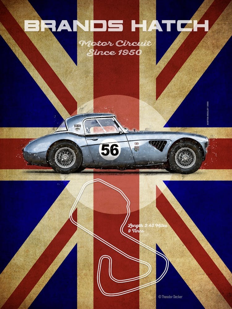 Brands Hatch, Austin Healey 3000