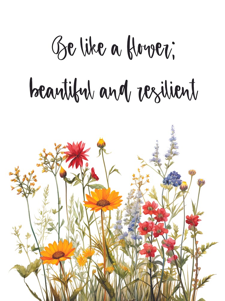Be Like A Flower 1