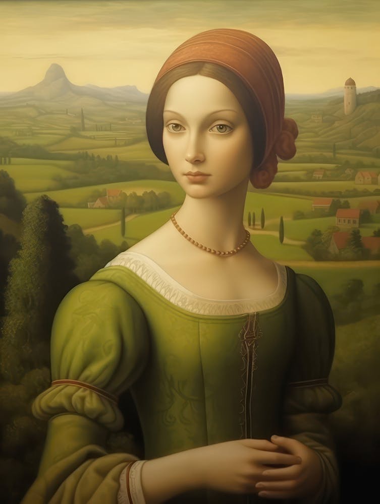 Lady In Green 3