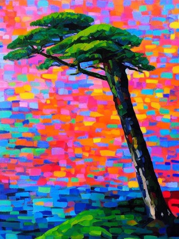 Cyprès Chauve Cubiste 1