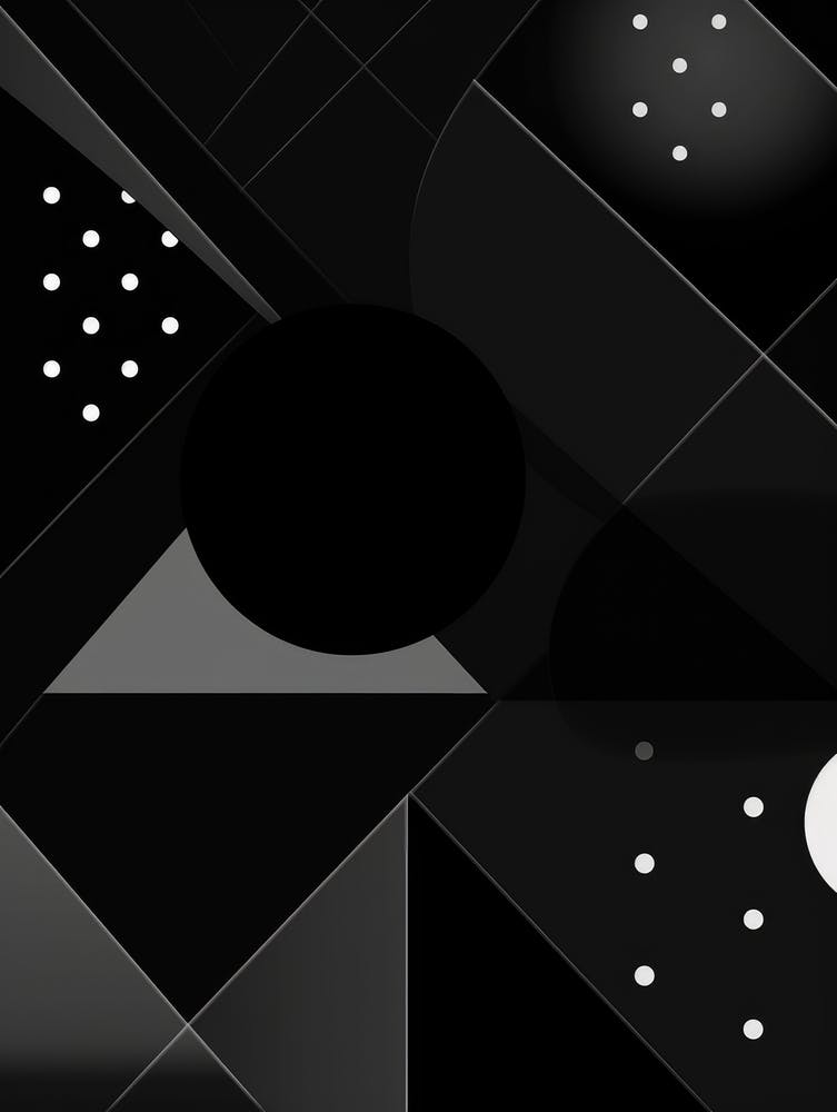 Abstract Black And White