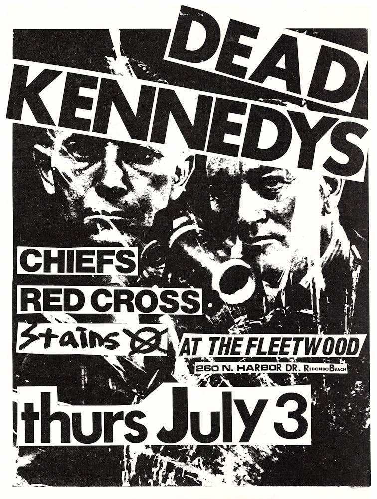 Dead Kennedy'S Chiefs Red Cross Cross Trains