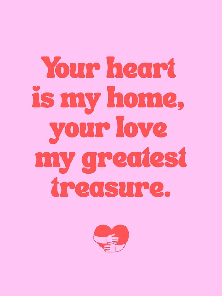 Greatest treasure - pink