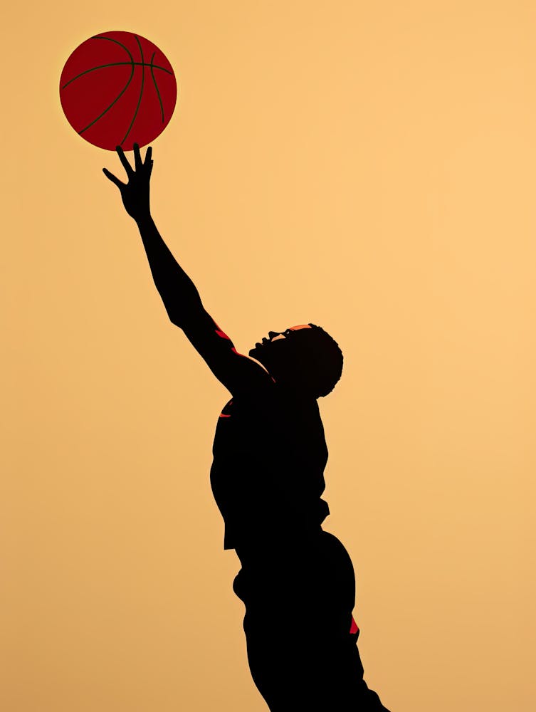 Basketball Player Poster