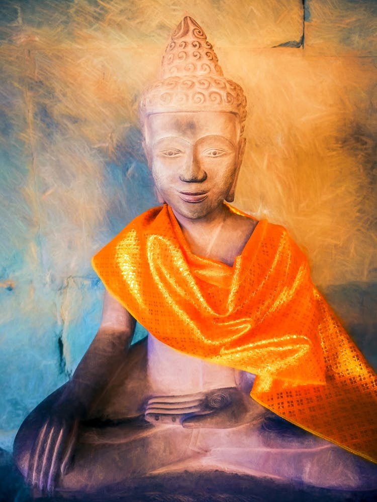 Buddha Of Angkor Wat Cambodia