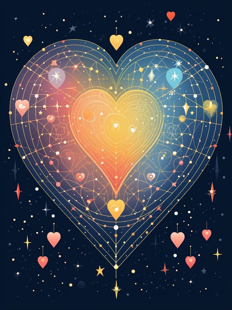 Rainbow Space Heart 3