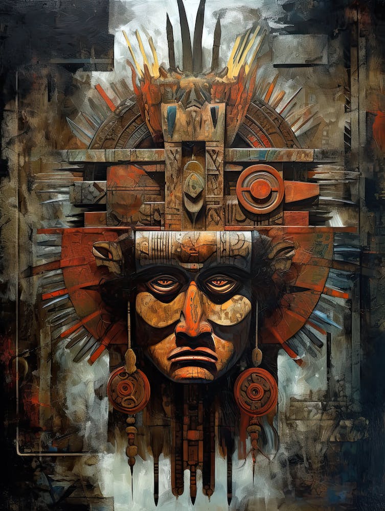 Mystic Canvases: Capturing Native American Narratives
