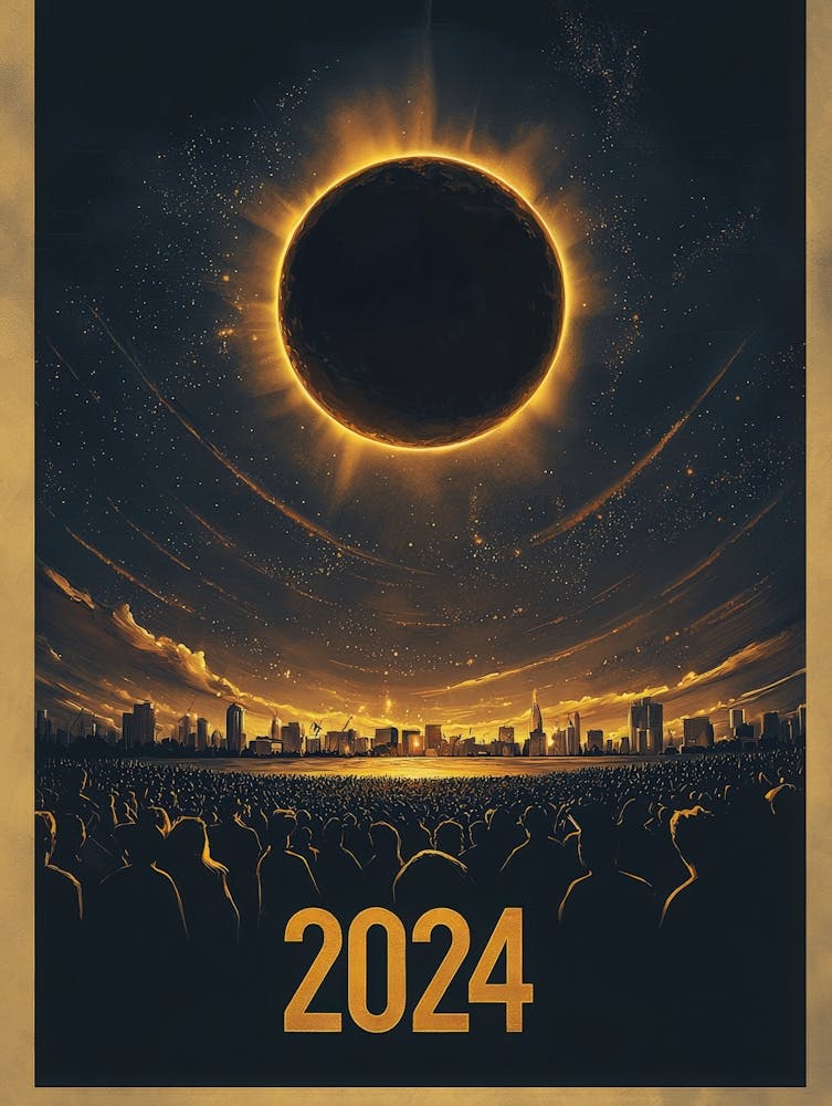 Aihrgdesign Ein Himmlisches Poster zur totalen Sonnenfinsternis 2024 692945a8 D733 4f92 8e62 9b65446fb835 0