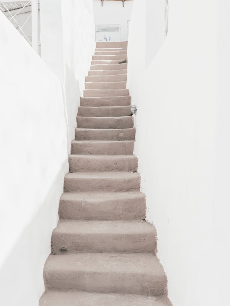 Ascending Solitude, Santorini