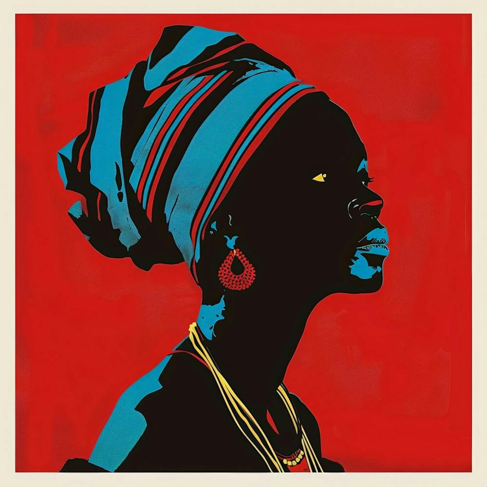 African Woman 130