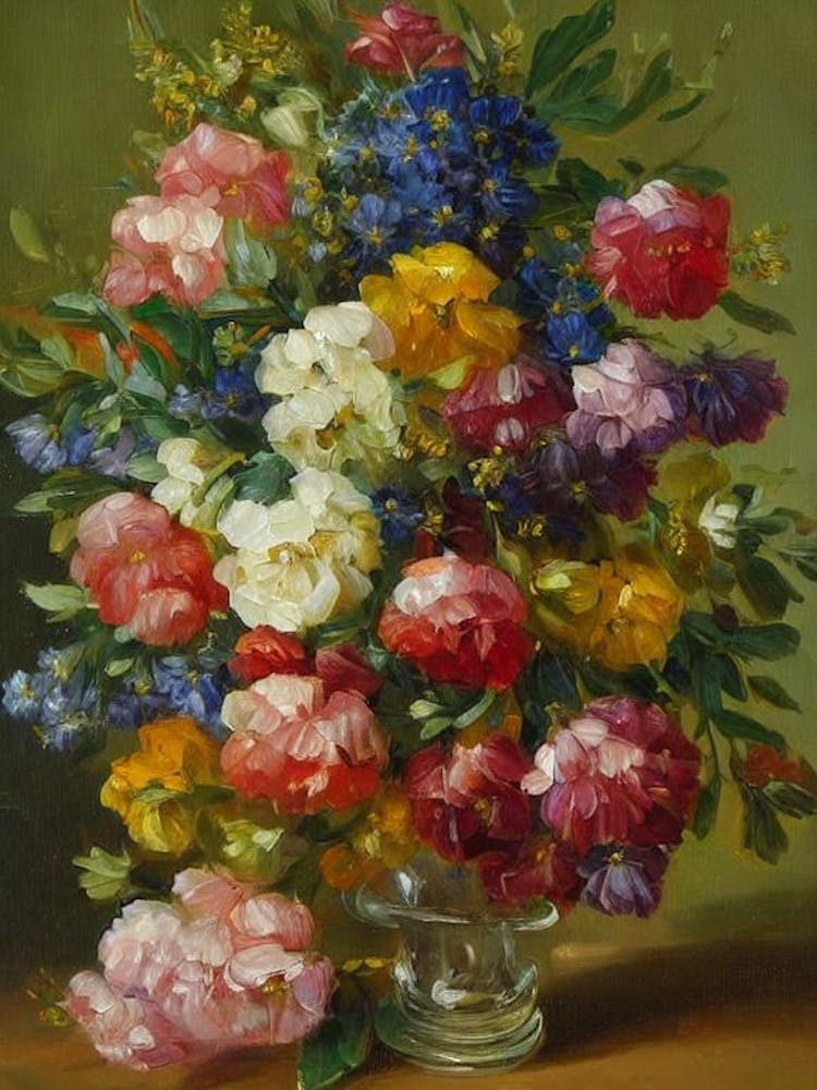 Alstromeria Painting 1 Flower