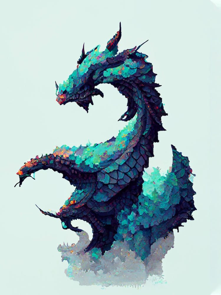 Green Fire Dragon