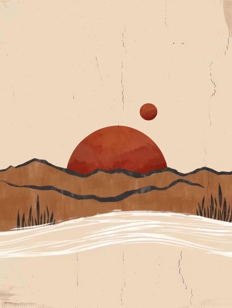 Sunset In The Desert 20