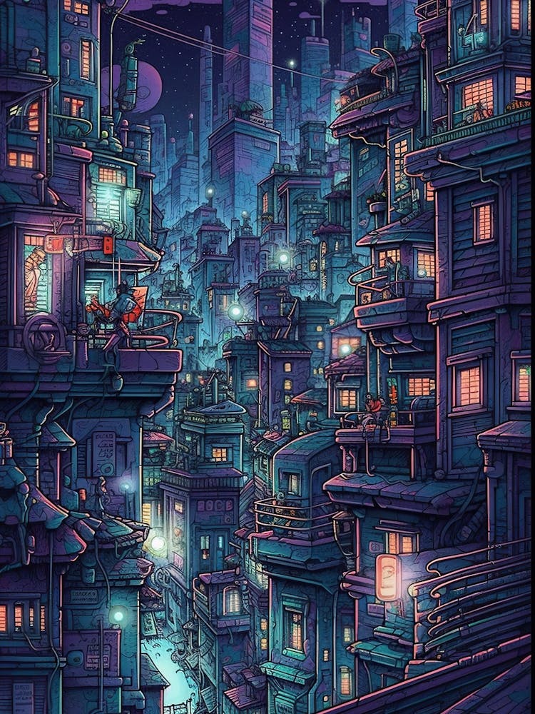 City At Night 24
