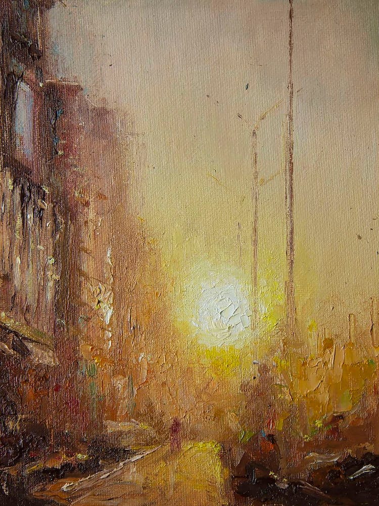 Morning city