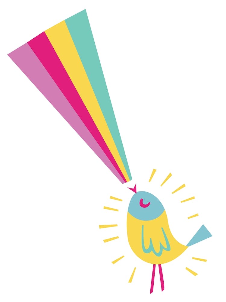 Sing einen Regenbogen