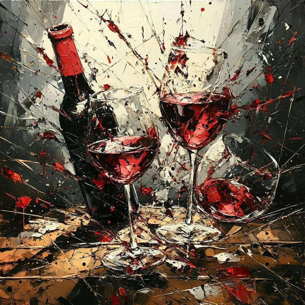 Red Wine Art