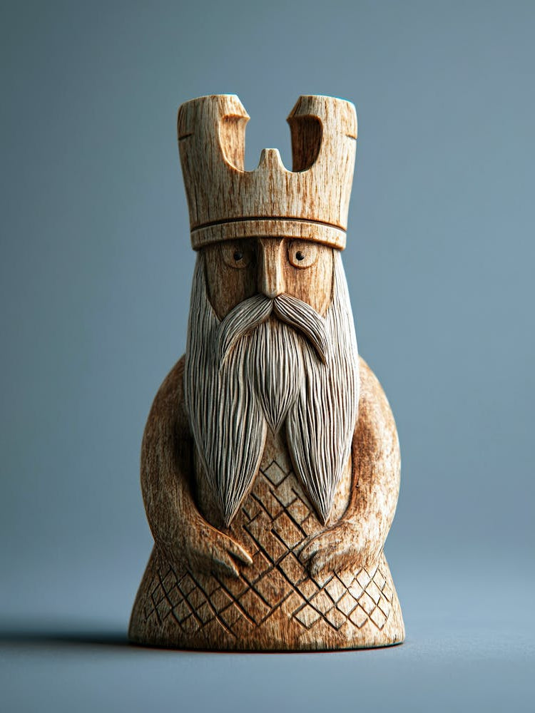 King Of The Vikings, Viking's Chess, Tafl Game 1