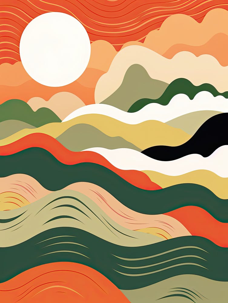 Chromatic Nostalgia; Vintage Print Abstractions