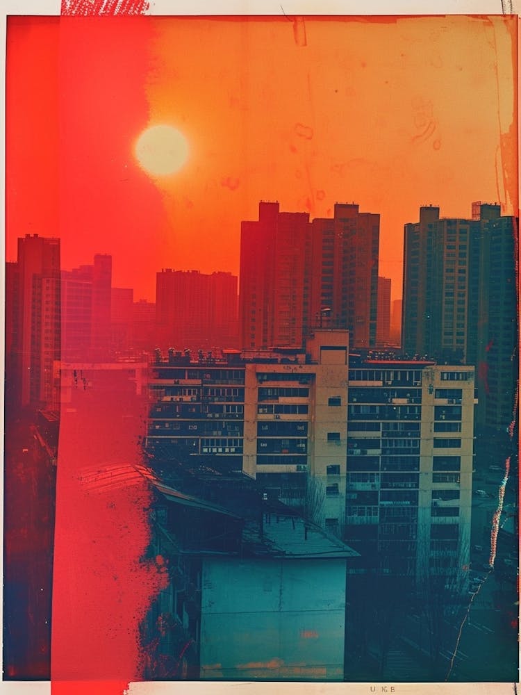 Beijing Polaroid Inspired