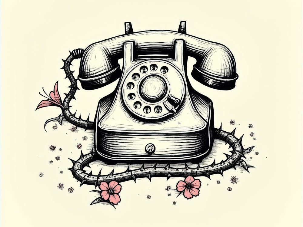 Old Fashioned Telephone
