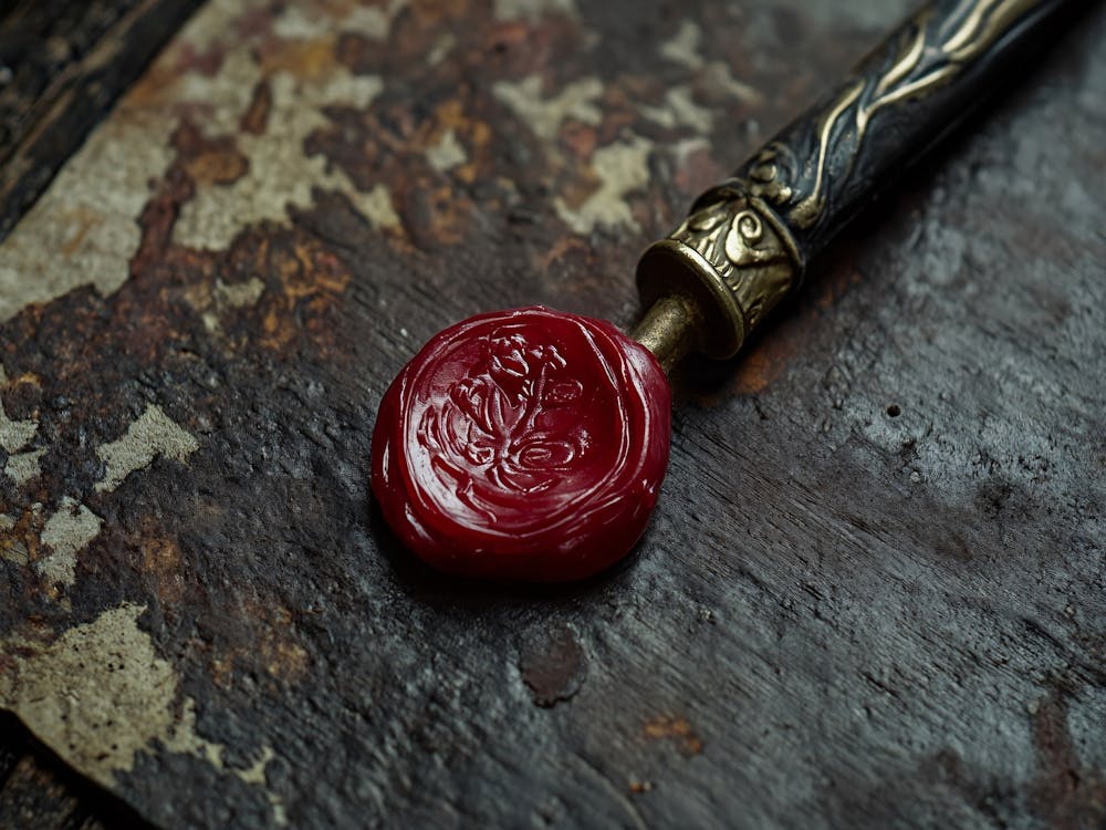 Wax Seal Old Red