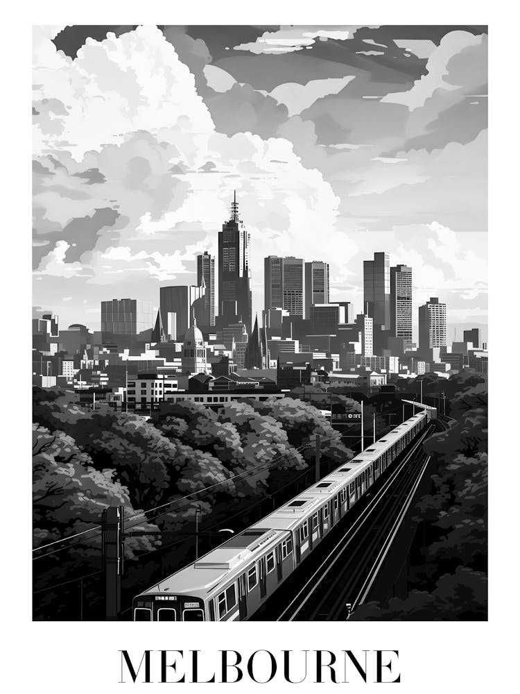 Melbourne Cityscape
