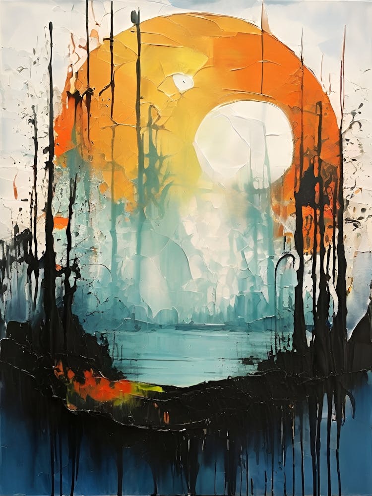 Abstract Landscape Painting 12
