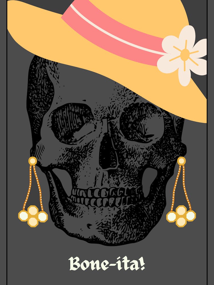 Bonita Totenkopf-Dame