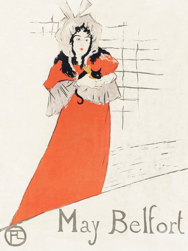 May Belfort (1895), 2, Henri de Toulouse-Lautrec