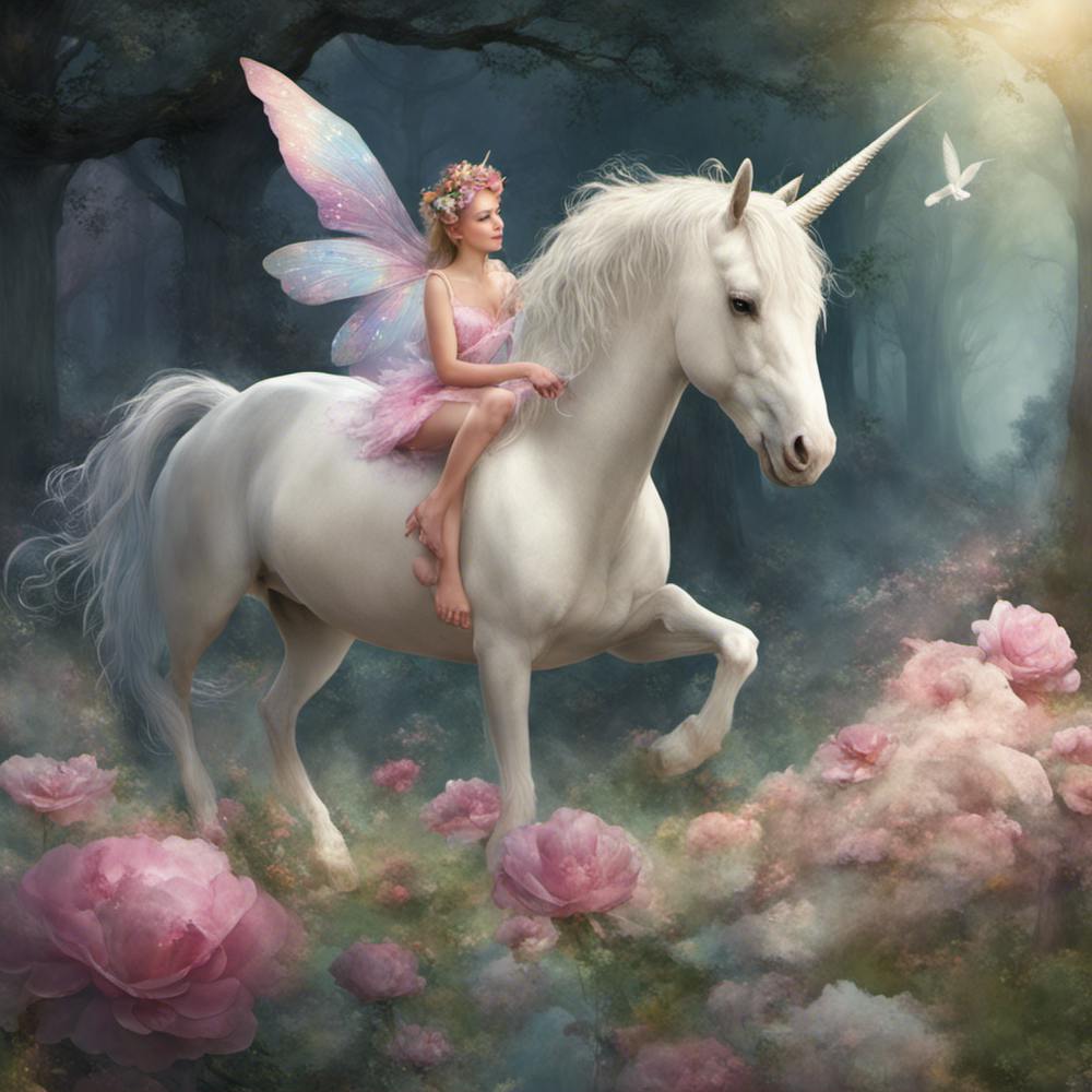 Fairy On A Unicorn 1