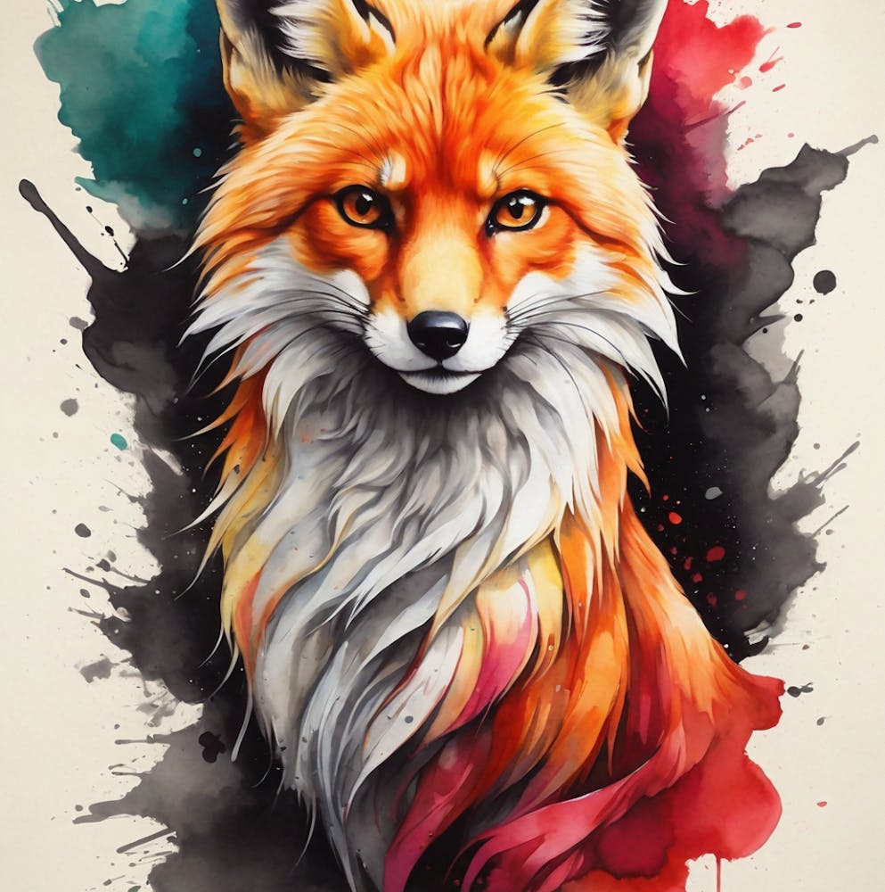 Fox Painting 1