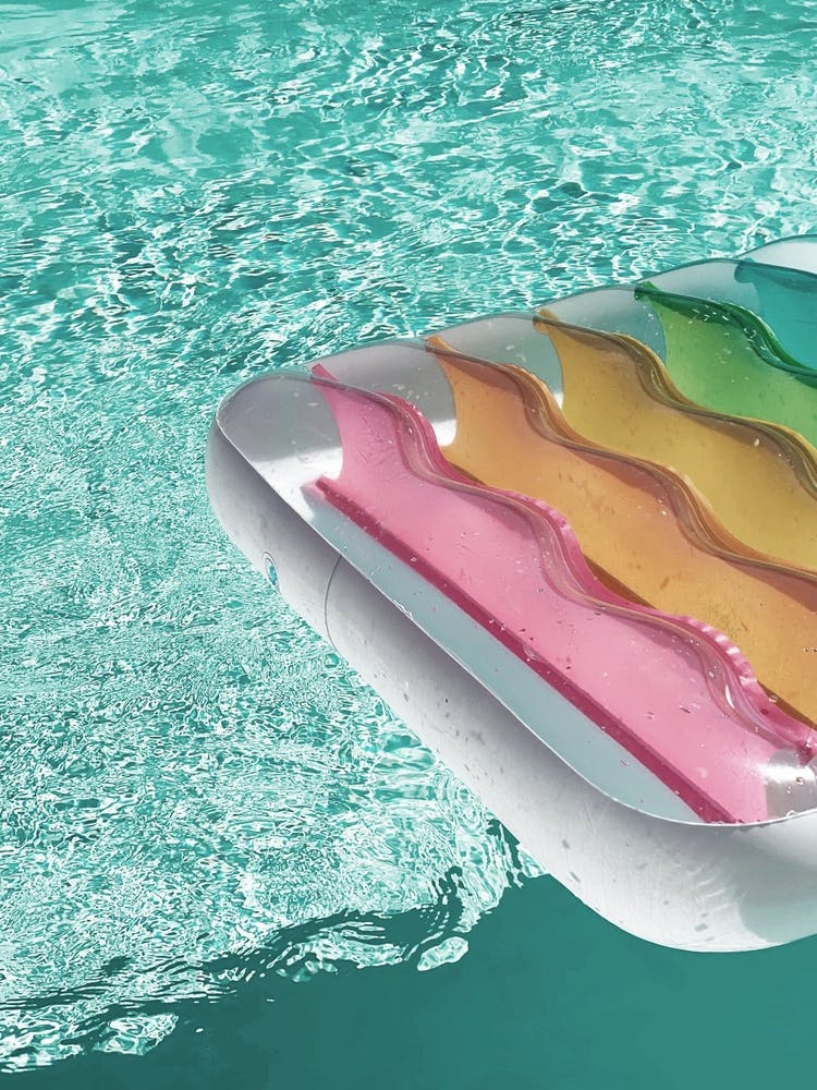 Rainbow Pool Float