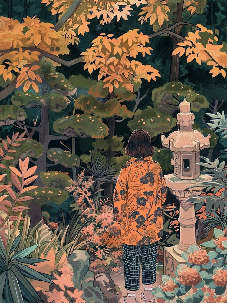 In The Garden Hamarikyu Gardens Japan 2