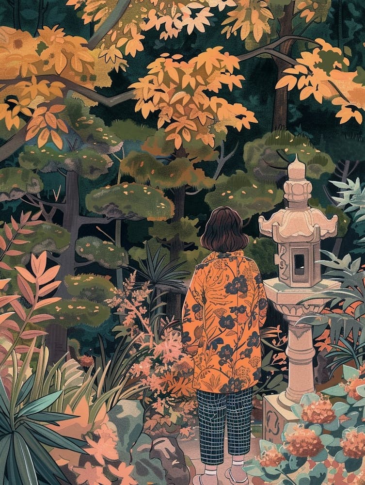 In The Garden Hamarikyu Gardens Japan 2