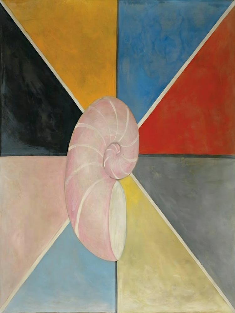 Hilma af Klint - The Swan, No. 19, Group IX-SUW