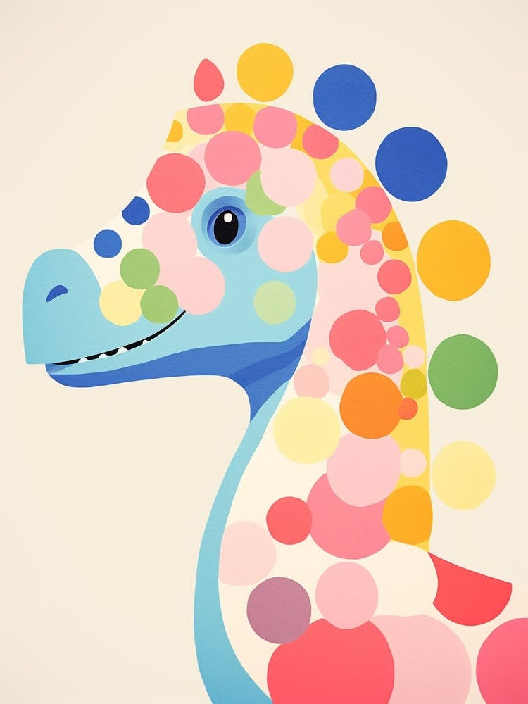 Colourful Dinosaur Segisaurus 2