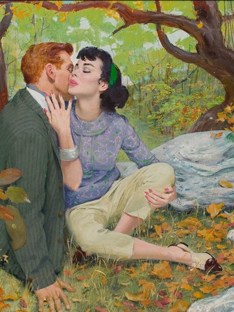 Kissing In The Woods