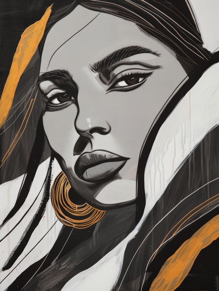 Black And White Woman