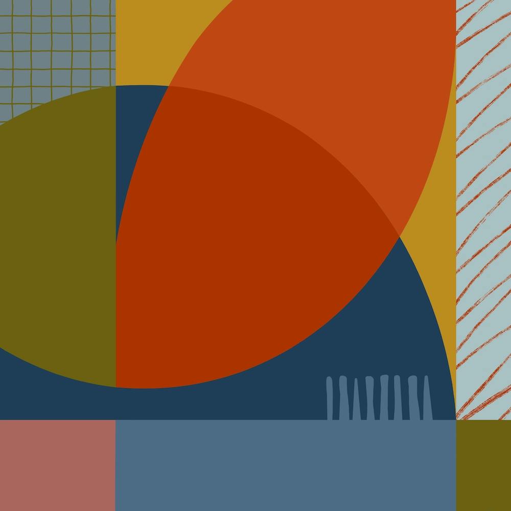 Midcentury Mod 2 Square