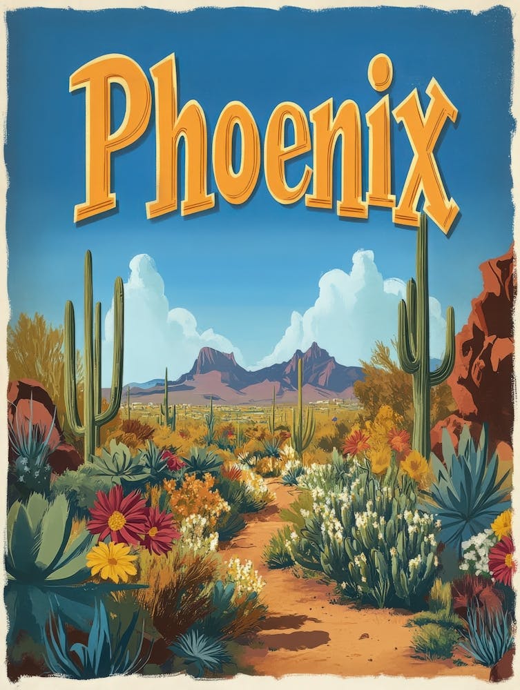 Aihrgdesign A Mid Century Modern Travel Poster For Phoenix Sh 920c0756 B428 4d19 8058 E8af50e441b8 0