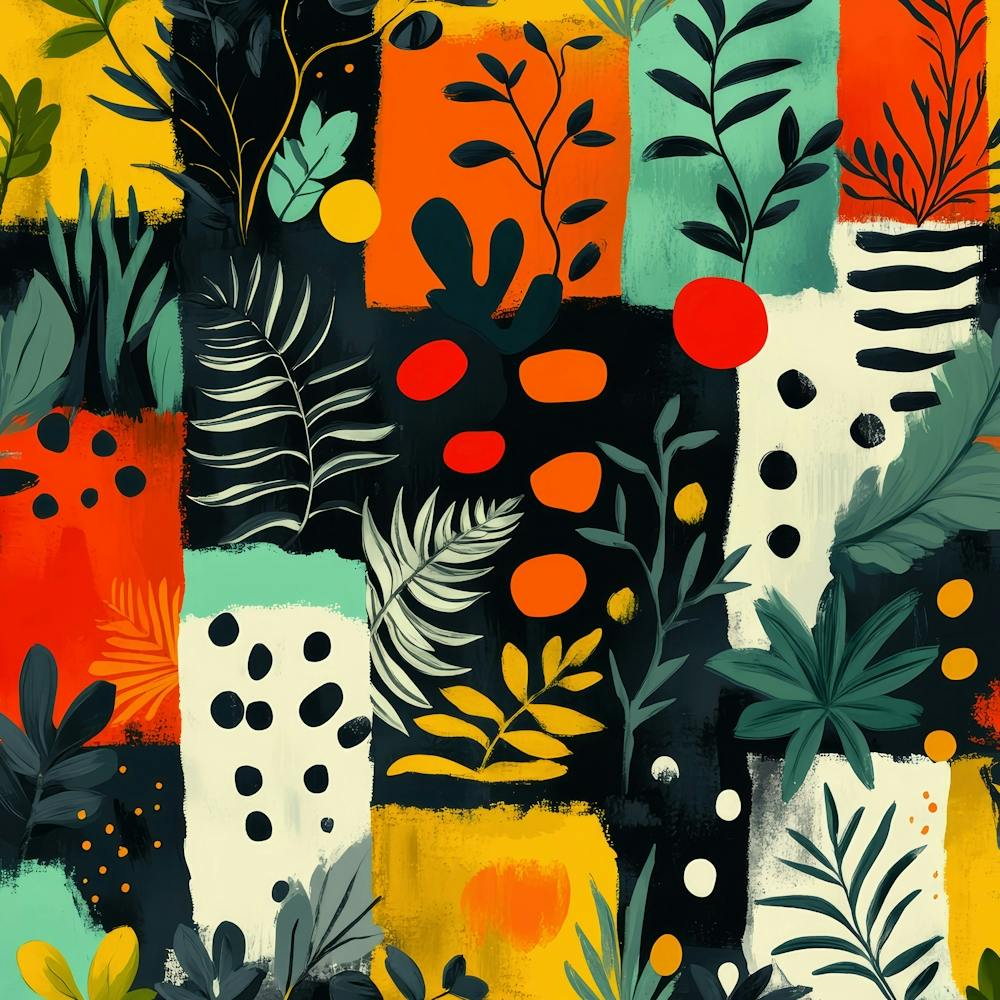 Abstract Floral Pattern 2