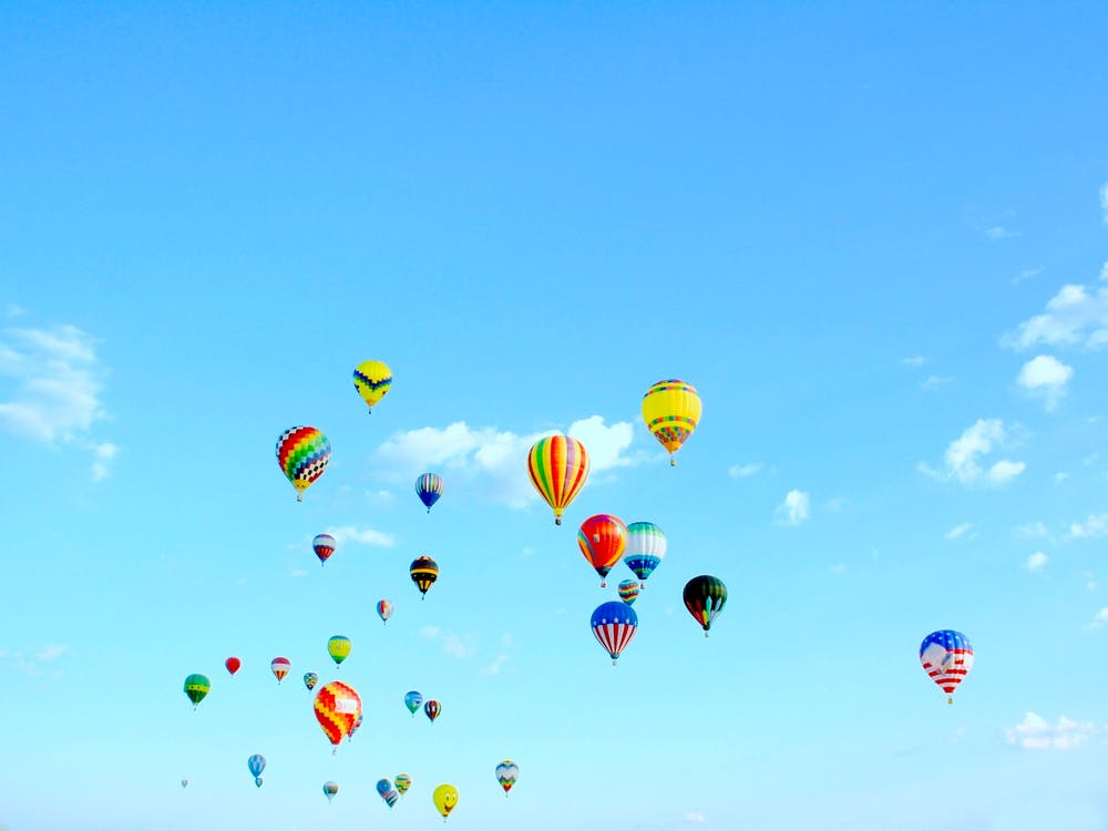 Air Balloon Festival - Blue Sky