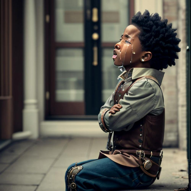 Little Boy In A Costume