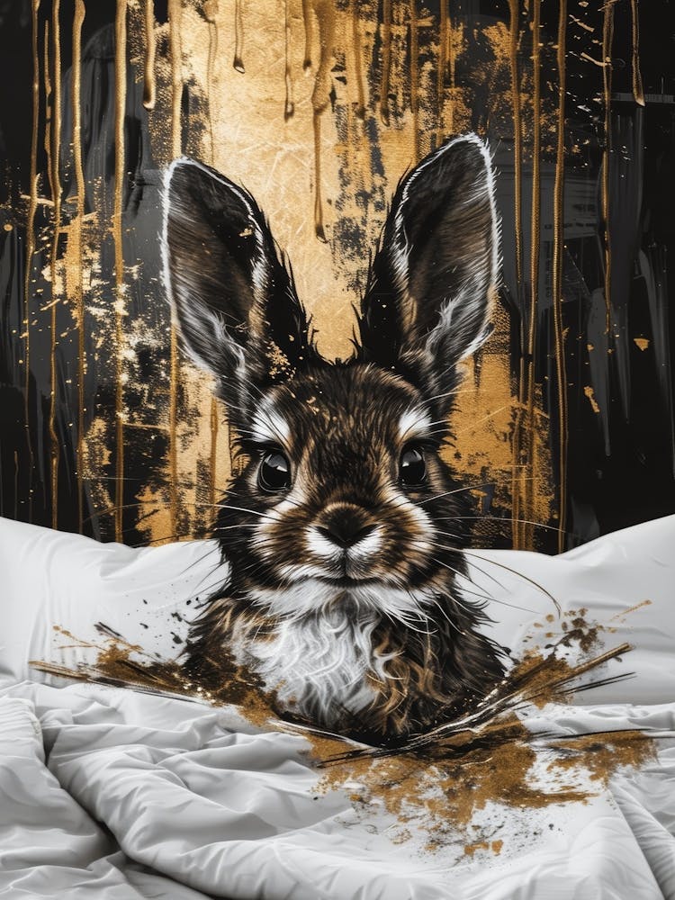 Bunny In Bed